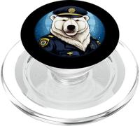 Polizia orso polare PopSockets PopGrip per MagSafe