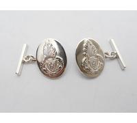 Polizia Penitenziaria : Gemelli in Argento 925 con lo Stemma del Corpo -