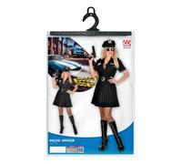 W WIDMANN MILANO Party Fashion - Costume poliziotta, vestito, uniforme sexy, agente di polizia, polizia, costumi in maschera