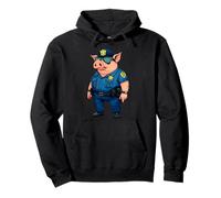 Poliziotto di maiali/Polizia Maiale Felpa con Cappuccio