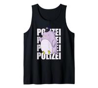 Poliziotto Poliziotto con Cappuccio Canotta