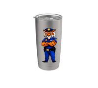Poliziotto Tiger Bicchiere termico in acciaio inox doppia parete