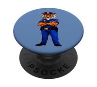 Poliziotto Tiger PopSockets PopGrip Adesivo