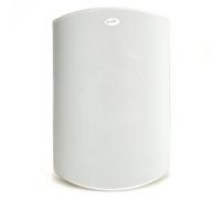 Polk Audio Altoparlante Atrium 8 - Bianco | Dual Tweeter Array, Single o Dual Input, All Weather Certified, Speed Lock Mounting