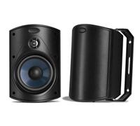 Polk Audio Diffusori da Esterno Compatti ATRIUM4, Colore Nero