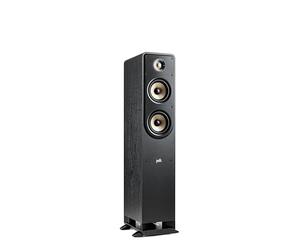 Polk Audio Signature Elite ES50 - Diffusori da Pavimento (singolo diffusore) Hi-Res Audio con Certificazione compatibilità con Dolby Atmos e Dts: X, Tweeter da 1" e (2) Woofer da 5.25", nero