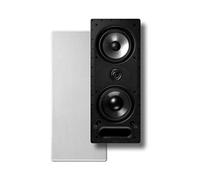 Polk Vanishing Series 265-LS - Altoparlante a parete a 3 vie, doppio driver di bilanciamento dinamico da 16,5 cm e tweeter ad anello da 2,5 cm, tecnologia Polk PowerPort, sistema a camma rotante per