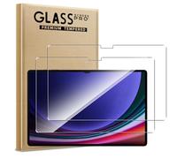 Pollachi Pellicola protettiva in vetro temperato per Samsung Tab S10 Ultra, durezza 9H, infrangibile, anti impronte digitali, senza bolle, confezione da 2
