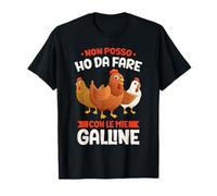 Pollaio Gallina Pollo Regalo Pulcino Polli Maglietta