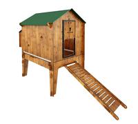 POLLAIO RIALZATO 8 GALLINE OVAIOLE con CASSETTO REMOVIBILE POLLY CLASSIC LIFT XL