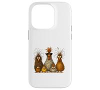 Polli agricoltori contadini gallo & galline regalo contadino Custodia per iPhone 14 Pro