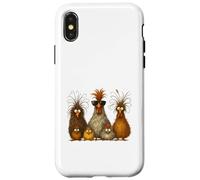 Polli agricoltori contadini gallo & galline regalo contadino Custodia per iPhone X/XS