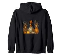 Polli agricoltori contadini gallo & galline regalo contadino Felpa con Cappuccio