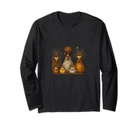 Polli agricoltori contadini gallo & galline regalo contadino Maglia a Manica