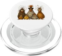 Polli agricoltori contadini gallo & galline regalo contadino PopSockets PopGrip per MagSafe