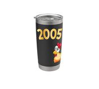 Polli Buon compleanno 2005 Bicchiere termico in acciaio inox doppia parete