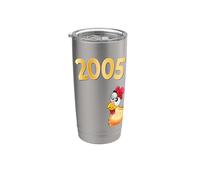 Polli Buon compleanno 2005 Bicchiere termico in acciaio inox doppia parete