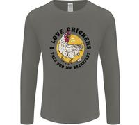 Polli Pooh il Mio Breakfast Divertente Cibo Uova Uomo Maniche