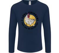 Polli Pooh il Mio Breakfast Divertente Cibo Uova Uomo Maniche