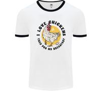 Polli Pooh il Mio Breakfast Divertente Cibo Uova Uomo Ringer