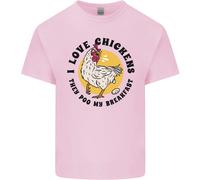 Polli Pooh My Breakfast Divertente Cibo Uova T-Shirt Ragazzi Ragazze