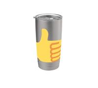 Pollice in su Bicchiere termico in acciaio inox doppia parete