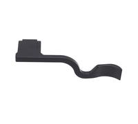 Pollice Up Up Grip Alluminio Supporto a mano in lega Resta Copertina a prova di polvere di scarpa calda per la fotocamera ZF ZFC (Nero)