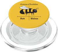 Pollinating Bee Keeper Joke Funny Anatomy of Bumblebees PopSockets PopGrip per MagSafe