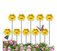 Pollinator Watering Cups 10 Pieces Ceramic Waterer