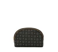 Pollini BEAUTY CASE TAPIRO PVC NER+VIT.MARRONE TE5300PP05Q1100D 10X15X4