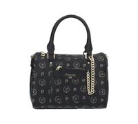 Pollini - Borsa a Mano con Doppio Manico Re-edition Heritage + Tasca - - Bags - Donna - Nero - ONE SIZE