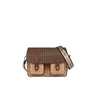 Pollini BORSA A SPALLA HERITAGE MULTITASCHE CON LOGO IMPRESSO