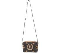 Pollini Borse a Tracolla Donna PVC Marrone/Crema