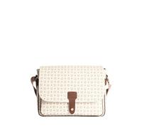 Pollini Borsa Heritage Classic con patta Avorio/Marrone