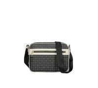 Borsa a tracolla Pollini con doppia zip nero-avorio - Tabella Colori: Nero