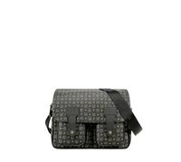 Pollini BORSA A SPALLA HERITAGE MULTITASCHE CON LOGO IMPRESSO