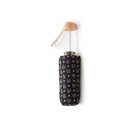 Pollini Ombrello mini Stampa Heritage Nero-Beige
