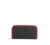 PORTAFOGLIO DONNA POLLINI heritage vivien portafoglio zip around NERO LACCA nd