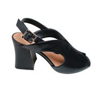 Pollini - Sandali Nappa - - Shoes - Donna - Nero - 36 EU