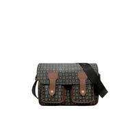 Pollini TRACOLLA GRANDE TAPIRO TE8401PP02Q11 NERO/MARRONE