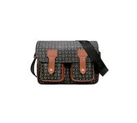 Pollini TRACOLLA GRANDE TAPIRO TE8401PP02Q11 NERO/MARRONE