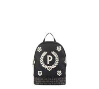 Pollini Zaino Da Donna Marchio Pollini, Modello Heritage TE8432PP07Q1E, Realizzato In Similpelle. Nero
