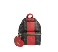 Pollini Zaino Heritage con Stampa 70°Anniversario Nero e Rosso