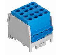 Pollmann HLAK 25-1/6 M2 - Morsetto di derivazione principale, colore: Blu