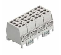 Pollmann 2080430 Hauptleitungsabzweigklemme HLAK 25-4/8 gr-S grau 25qmm