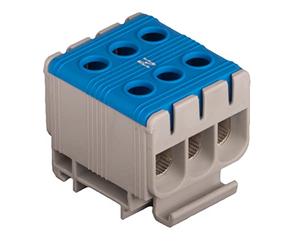 Pollmann - Morsetto universale UK 50/3 N, colore: Blu