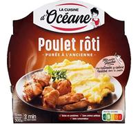 Pollo arrosto francese e purè di patate vecchio stile - Poulet Roti et Puree a lÕAncienne la cuisine d Oceane - 300 gr - 1 porzione