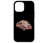 Pollo Bus Guatemala Quetzal Guate Tikal Maya Antigua 502 Custodia per iPhone 12 Pro Max