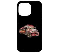 Pollo Bus Guatemala Quetzal Guate Tikal Maya Antigua 502 Custodia per iPhone 14 Pro Max