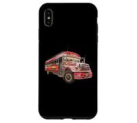 Pollo Bus Guatemala Quetzal Guate Tikal Maya Antigua 502 Custodia per iPhone XS Max